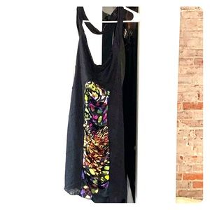 Nicole Miller off the shoulder dress